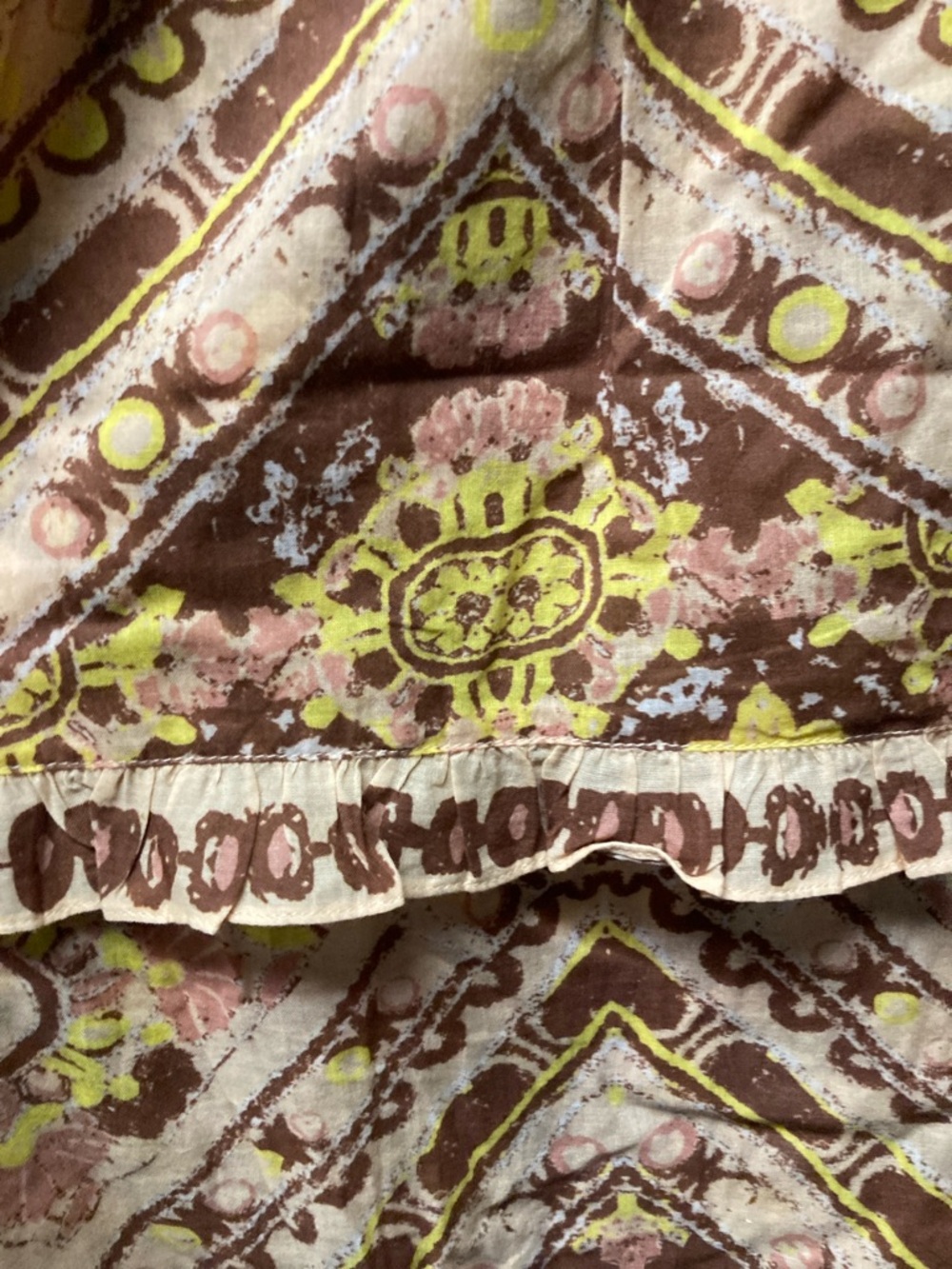 Cleobella Pink Patterned Tiered Midi Dress - Picture 9 of 10